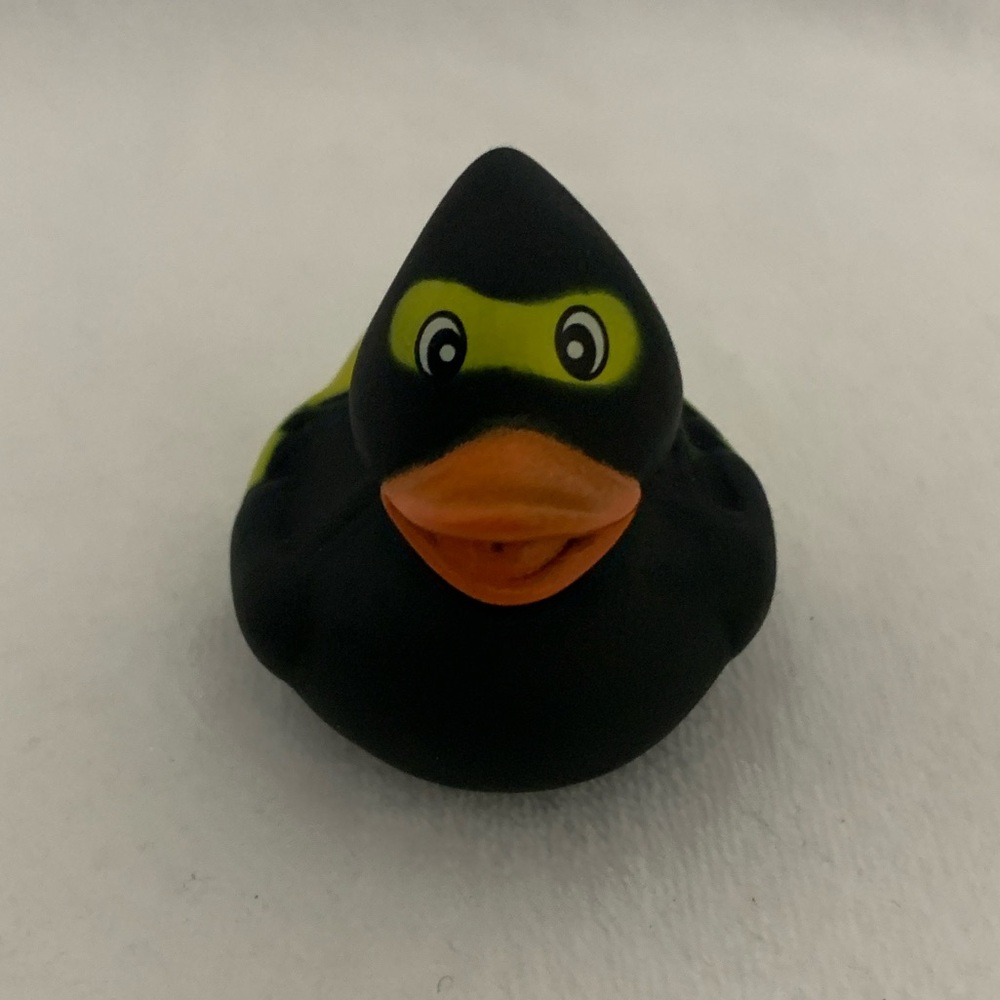 Black Ninja Rubber Duck